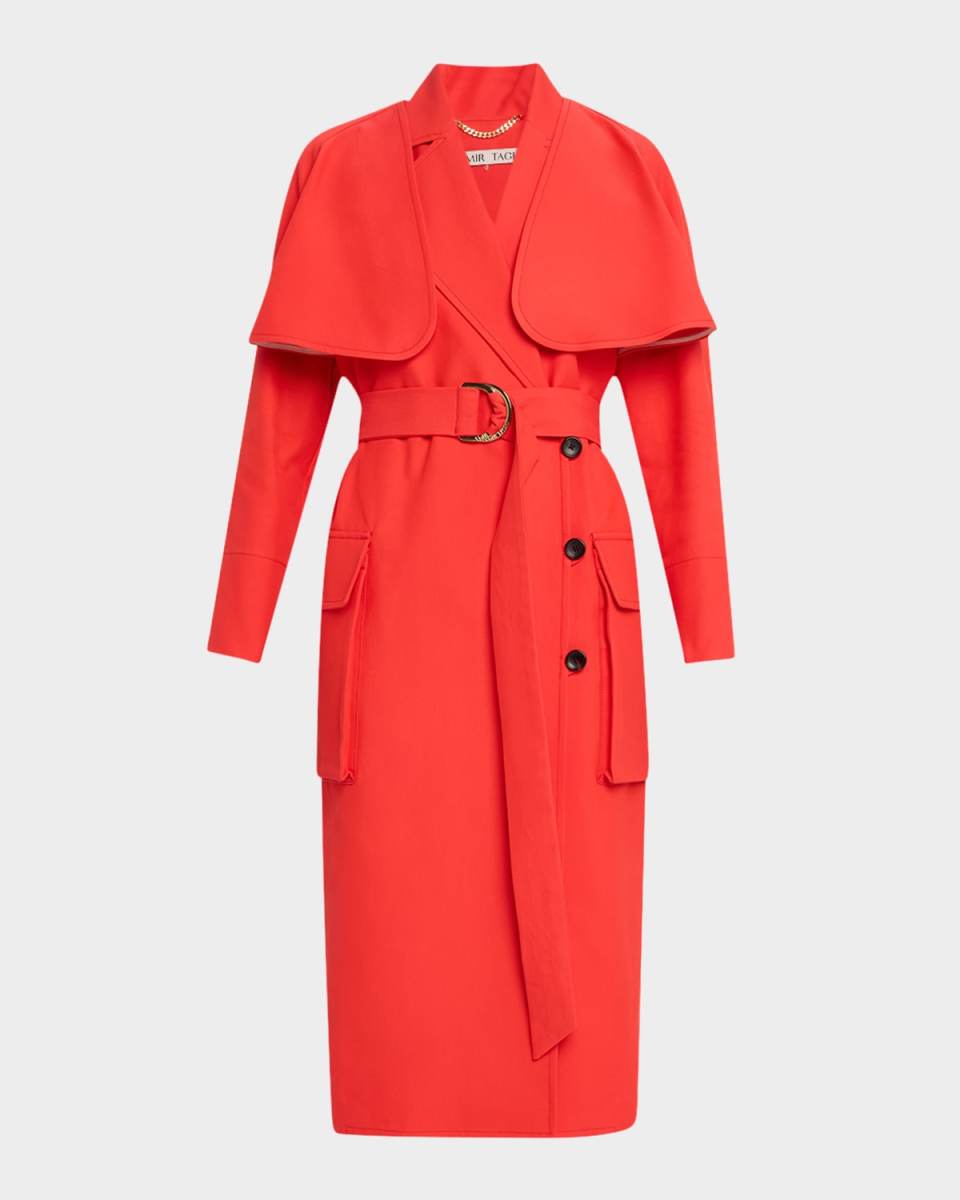 Alyson Convertible Belted Trench Coat